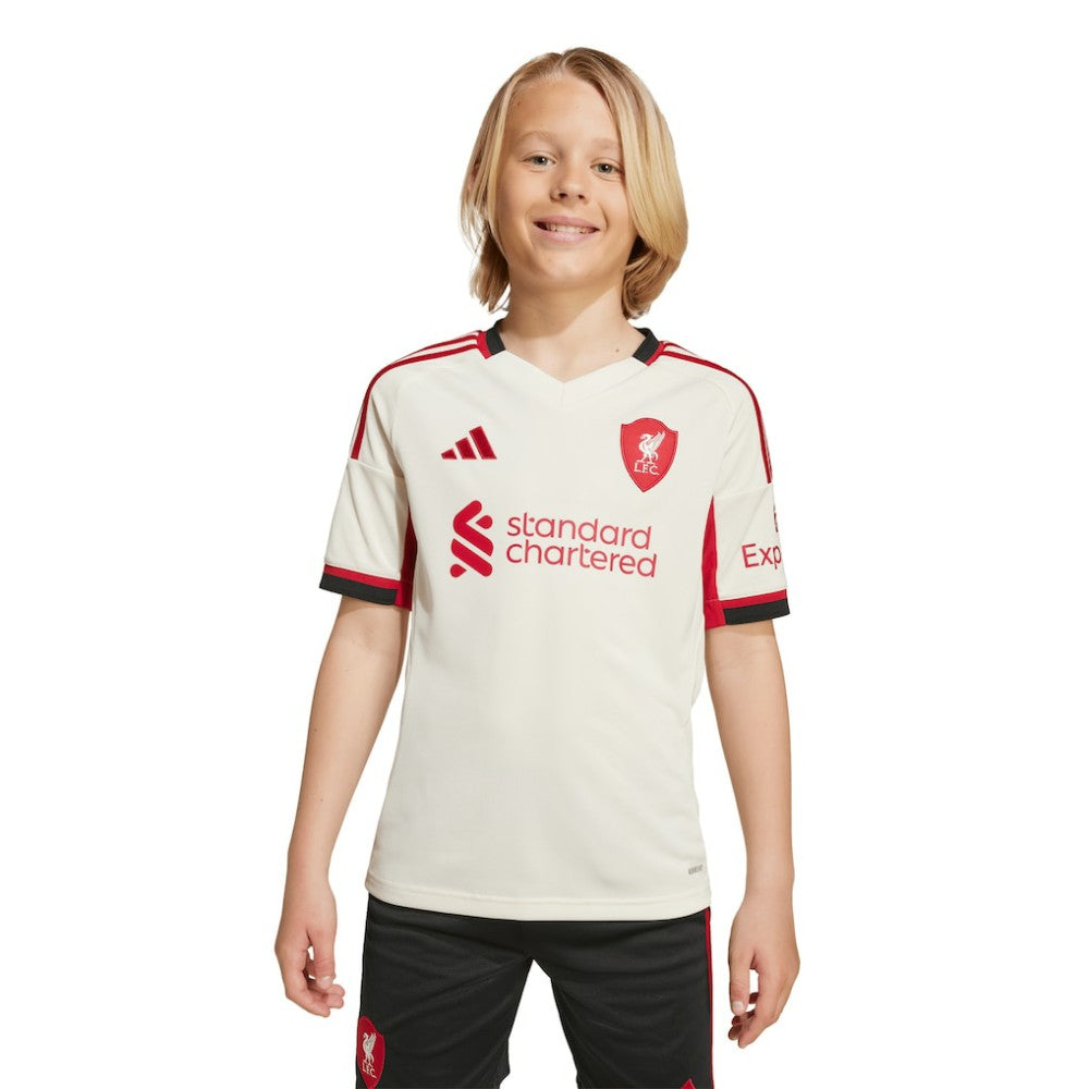 Liverpool Youth 2025/26 Away Replica Jersey Discount - White 