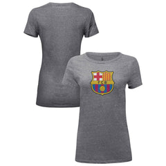 Barcelona 1863FC Women's Color Badge Tri-Blend T-Shirt on sale - Heather Gray 