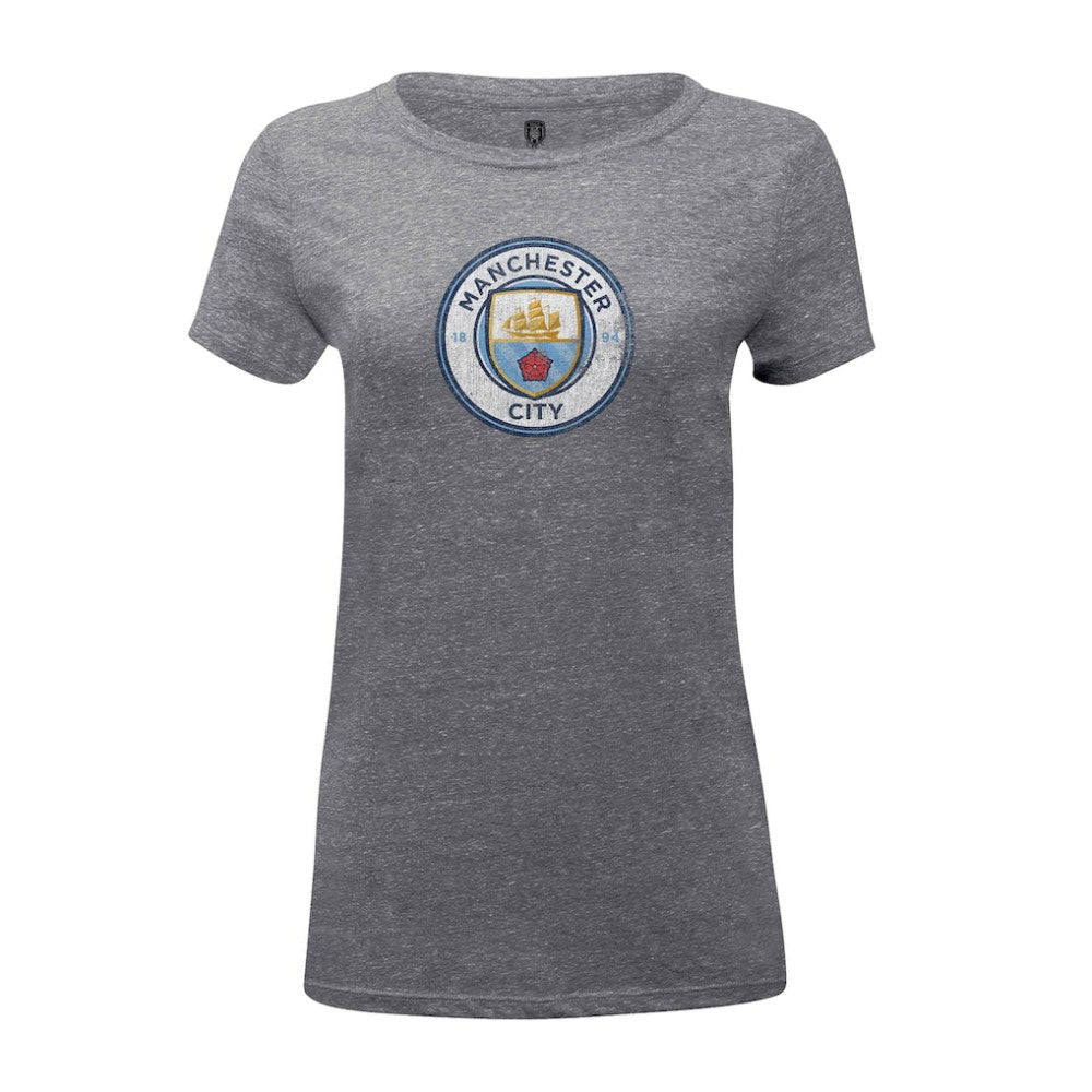Manchester City 1863FC Women's Color Badge Tri-Blend T-Shirt Discount - Heather Gray 