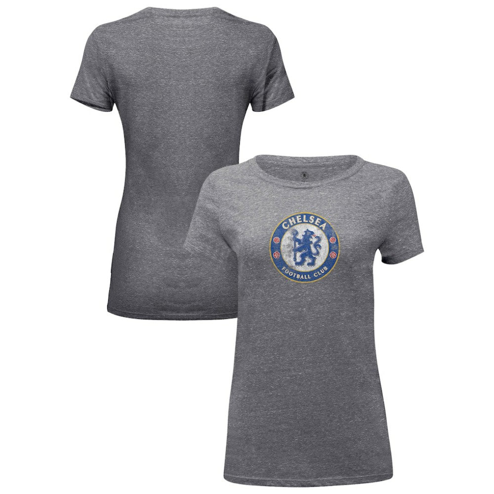 Chelsea 1863FC Women's Color Badge Tri-Blend T-Shirt on sale - Heather Gray 