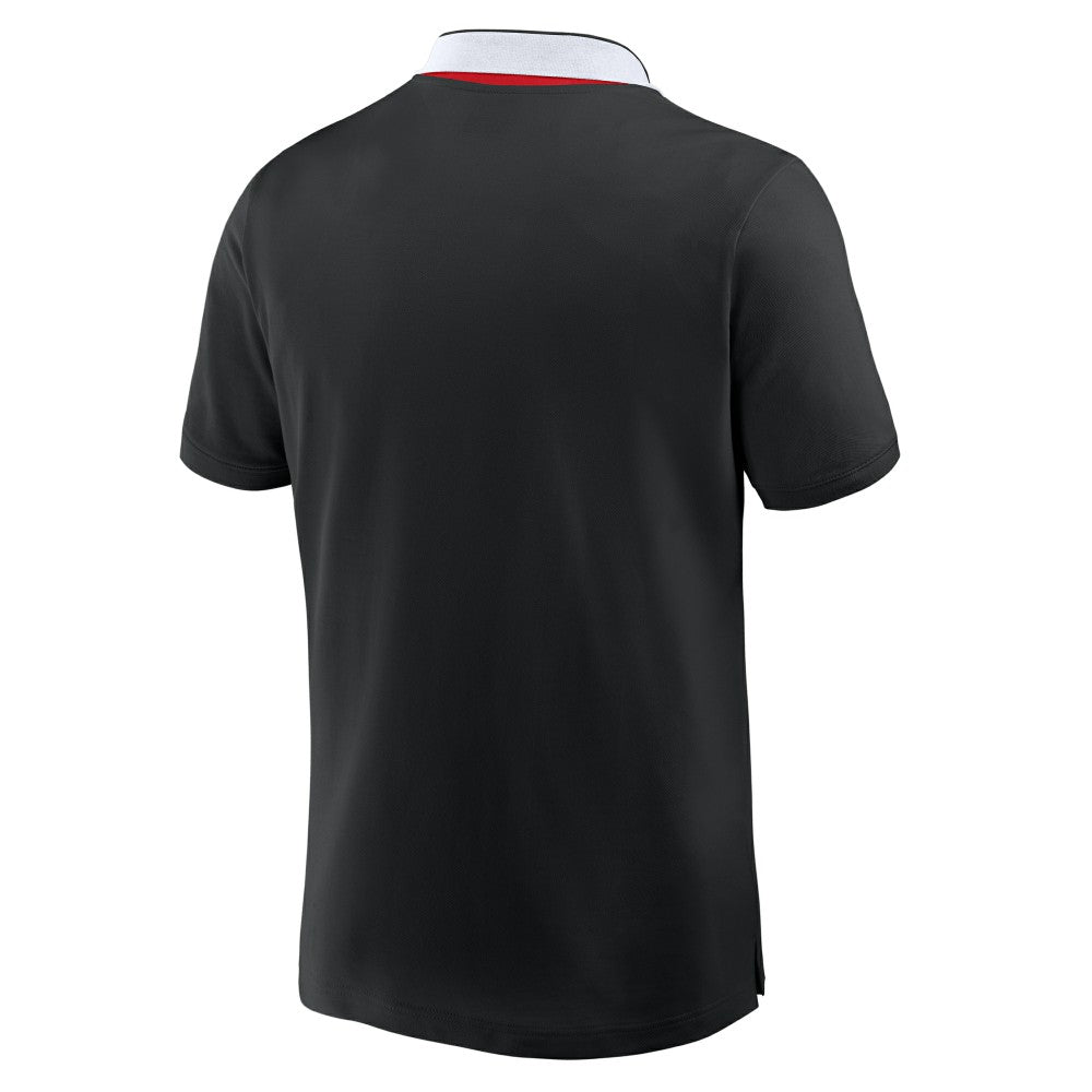 Sunderland Classic Tipped Polo Shirt / Black / Mens 
