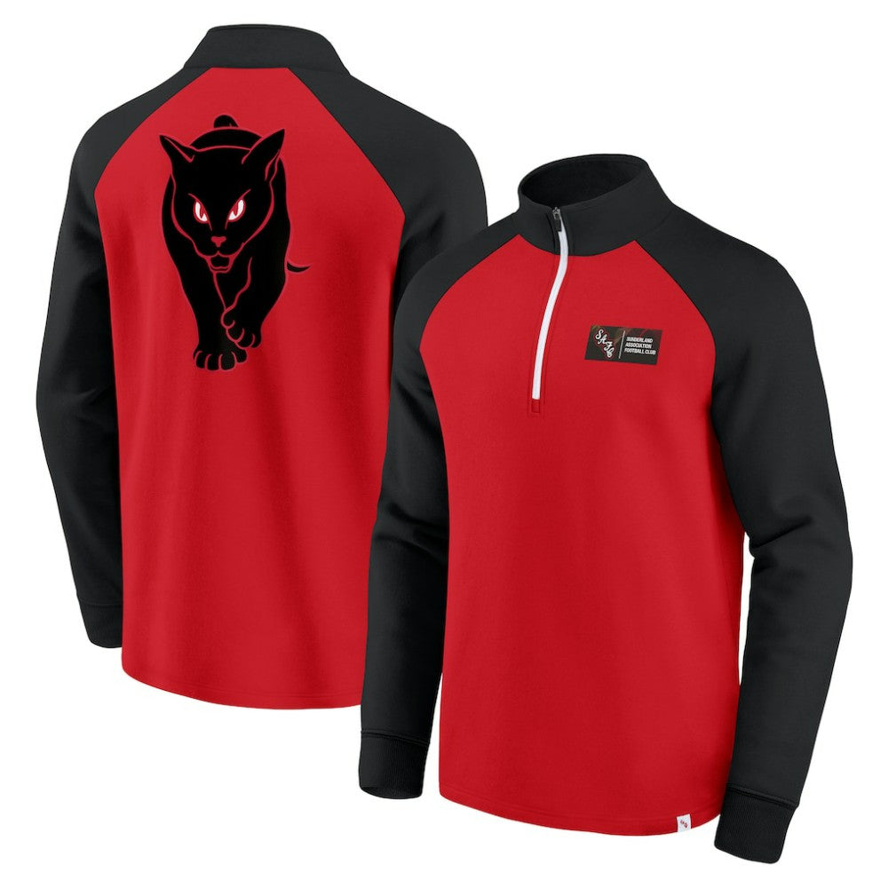 Sunderland Classic Half Zip Top / Athletic Red / Mens 