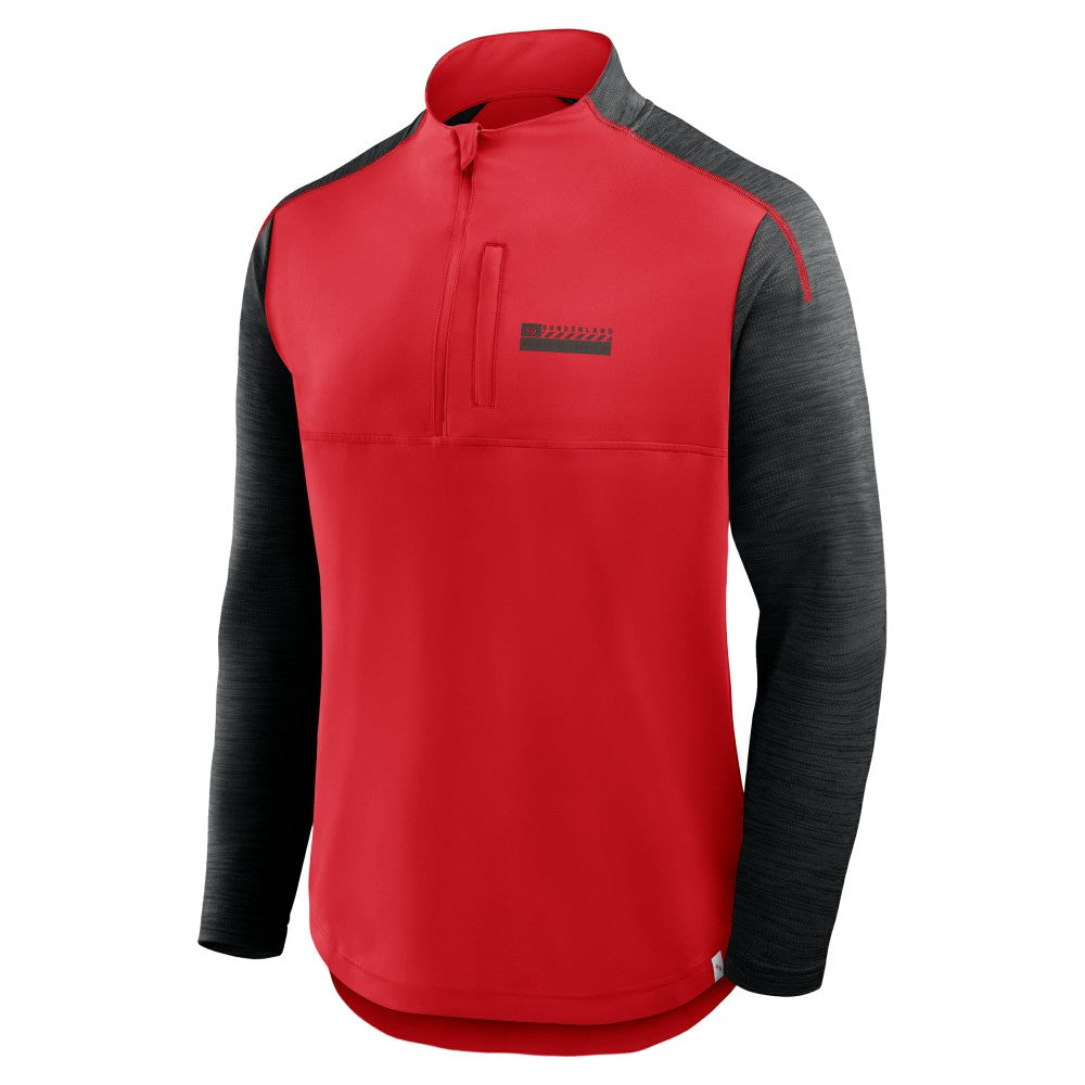 Sunderland Defender 1/4 Zip Top / Athletic Red / Mens 