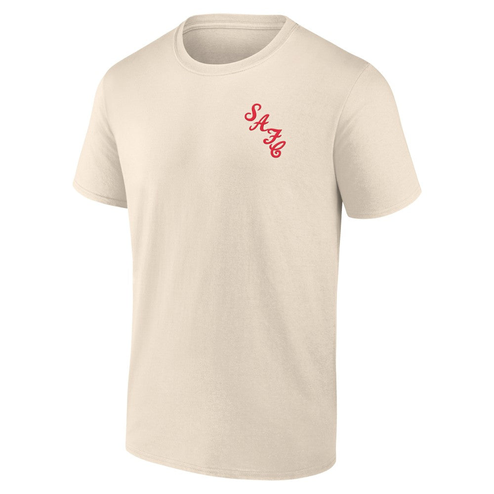 Sunderland Essentials Small Crest Vintage Logo T-Shirt / Whitecap Gray / Mens 