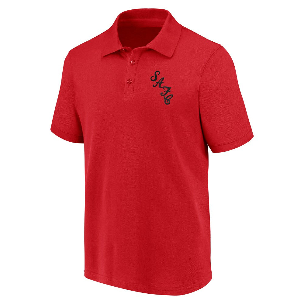 Sunderland Essentials Polo Shirt / Athletic Red / Mens 
