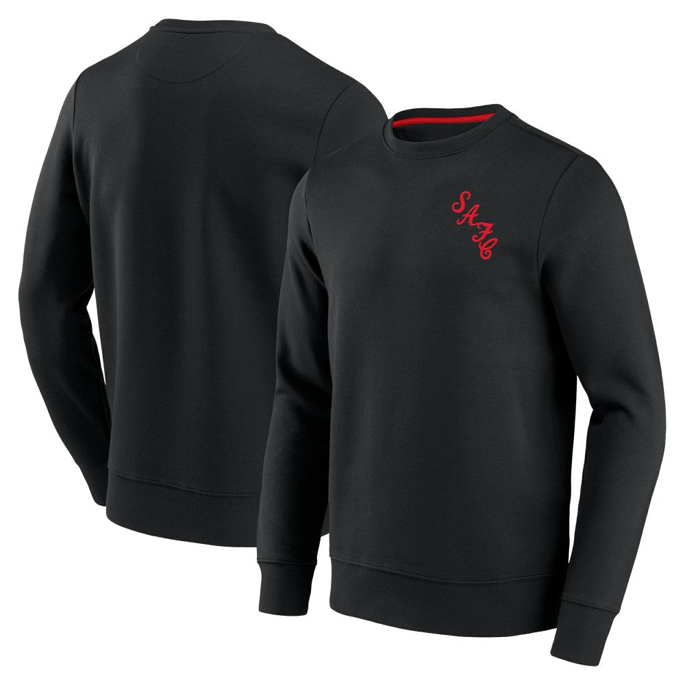Sunderland Essentials Small Crest Crew Sweatshirt / Black / Mens 