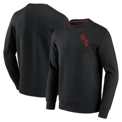 Sunderland Essentials Small Crest Crew Sweatshirt / Black / Mens 