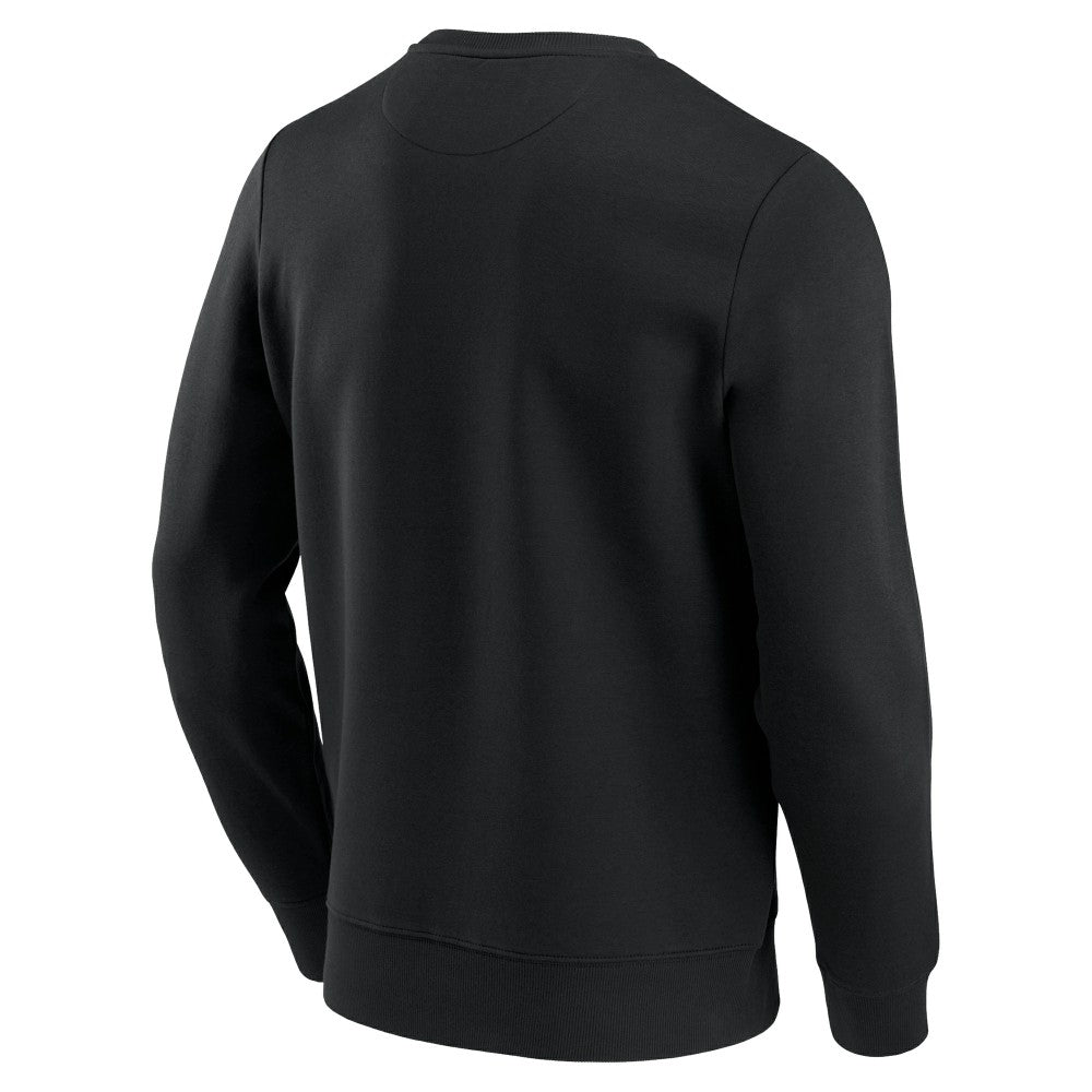 Sunderland Essentials Small Crest Crew Sweatshirt / Black / Mens 