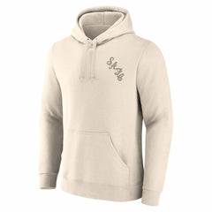 Sunderland Essentials Small Crest Vintage Logo Overhead Hoodie / Whitecap Gray / Mens 