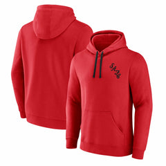 Sunderland Essentials Small Crest Overhead Hoodie / Athletic Red / Mens 