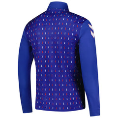 Sunderland Hummel Away Pre-Match Half Zip Sale - Blue 