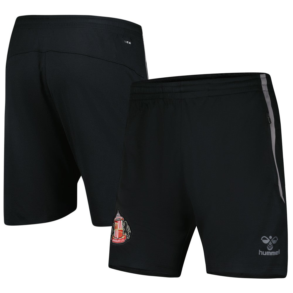 Sunderland Hummel Training Shorts Discount - Black 