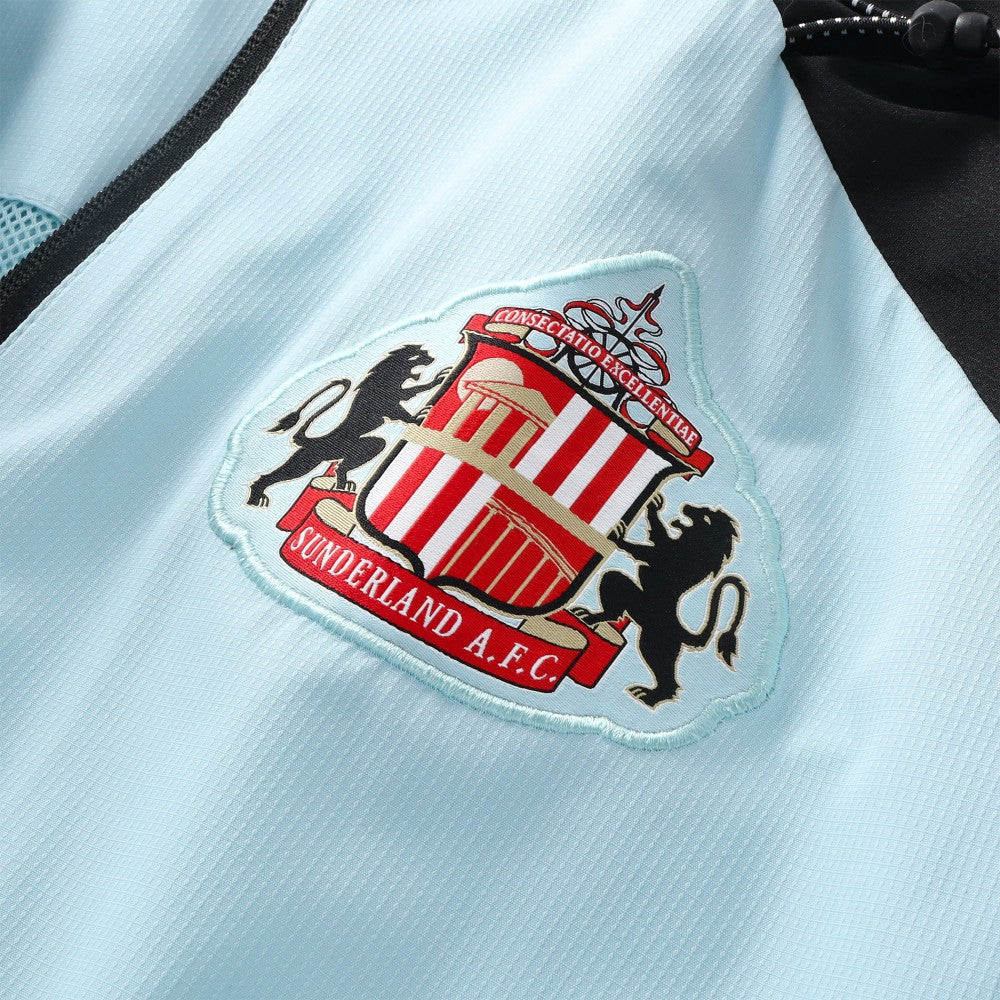 Sunderland Hummel Training All-Weather Jacket Sale - Blue 