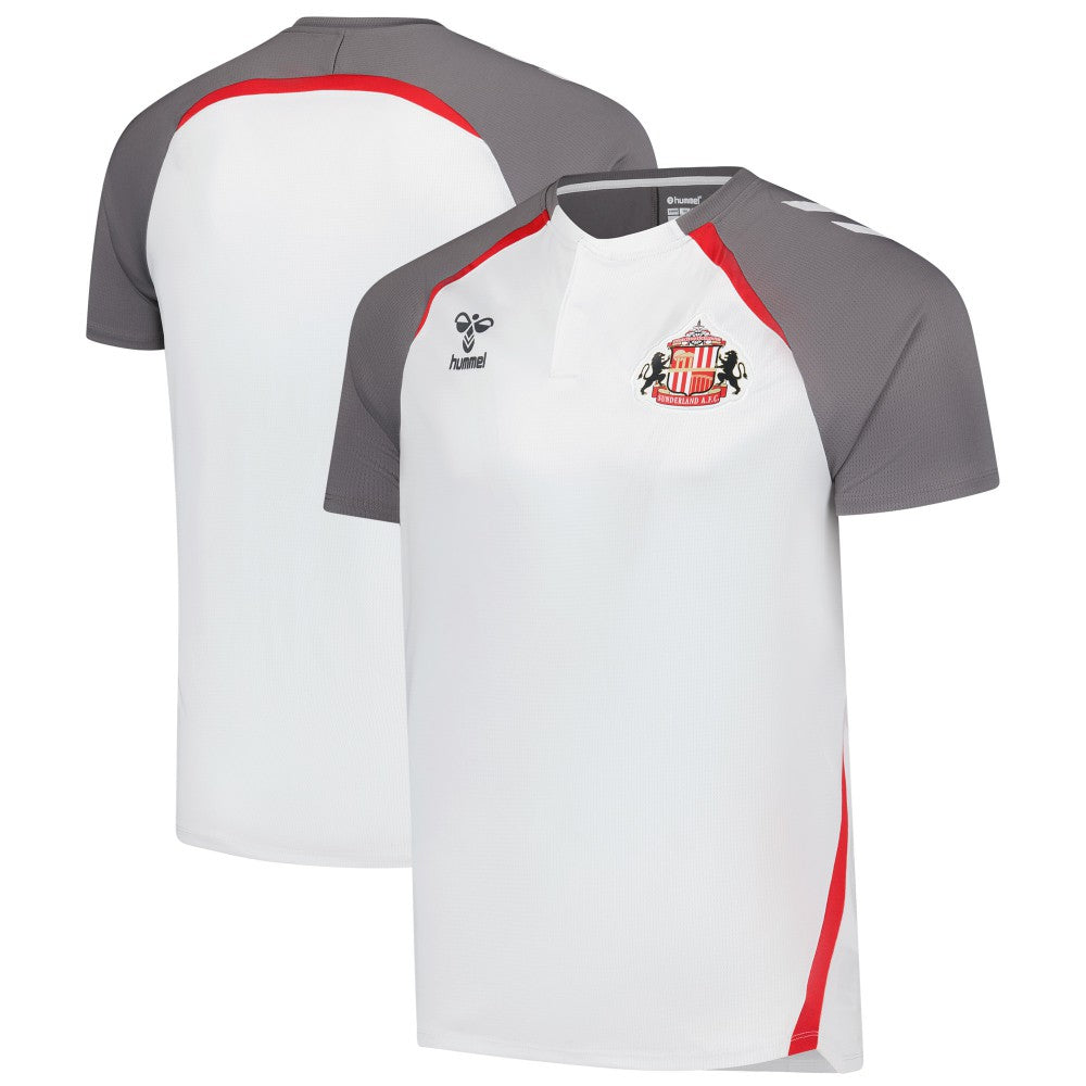 Sunderland Hummel Training Polo Sale - White 