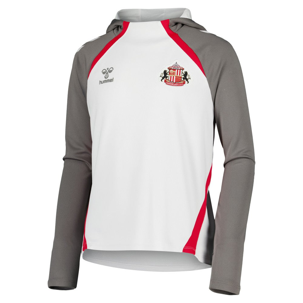 Sunderland Hummel Training Hoodie / White / Kids 