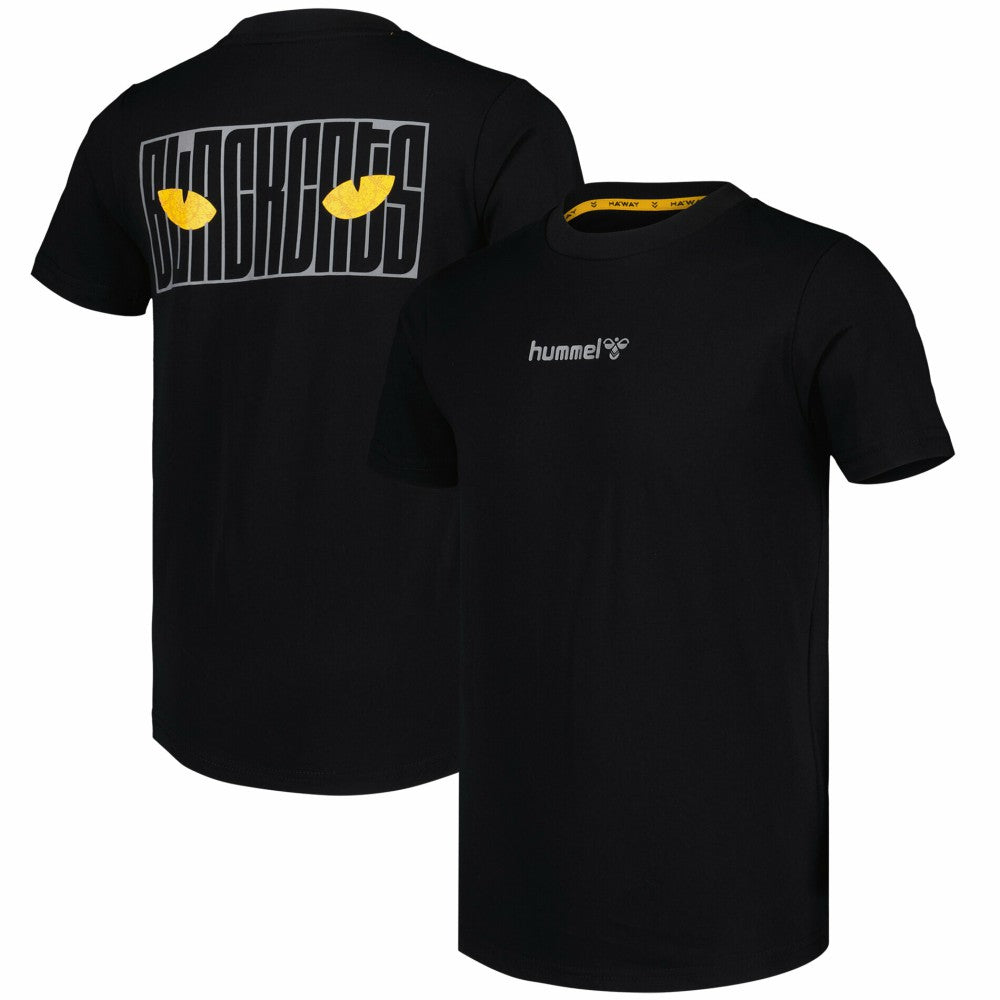 Sunderland Hummel Black Cats T-Shirt / Black / Kids 