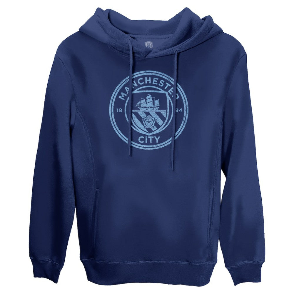 Phil Foden Manchester City 1863FC Player Fleece Pullover Hoodie Discount - Navy 