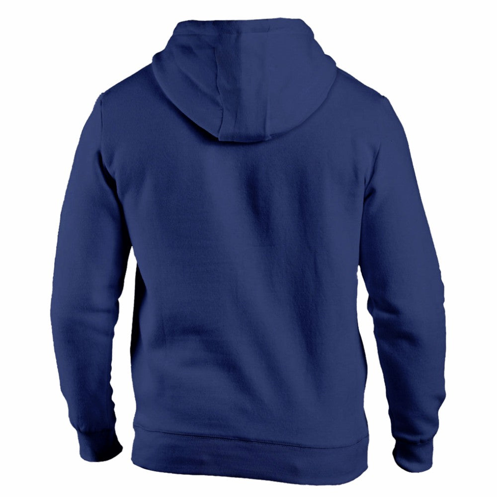 Manchester City 1863FC Mono Badge Fleece Pullover Hoodie Discount - Navy 