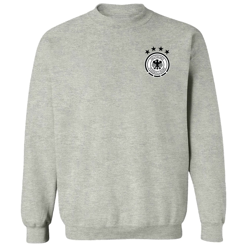 Germany National Team Vive La Fete Women's Impressions Artwork Pullover Sweatshirt  for sale - Gray 