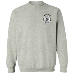 Germany National Team Vive La Fete Women's Impressions Artwork Pullover Sweatshirt  for sale - Gray 