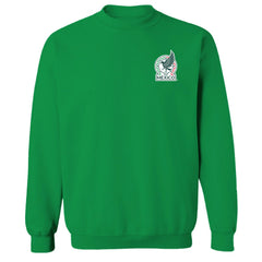 Mexico National Team Vive La Fete Women's Impressions Artwork Pullover Sweatshirt  for sale - Green 