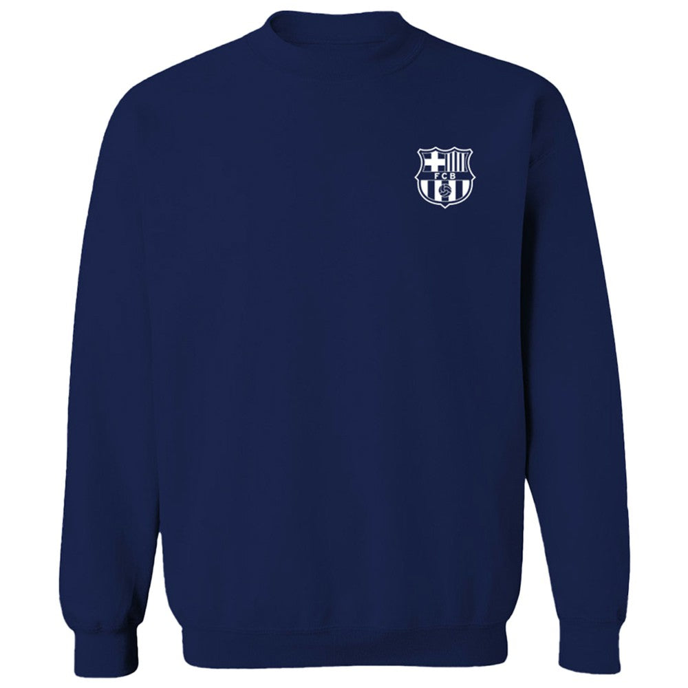 Barcelona Vive La Fete Women's Impressions Artwork Pullover Sweatshirt  on sale - Navy 