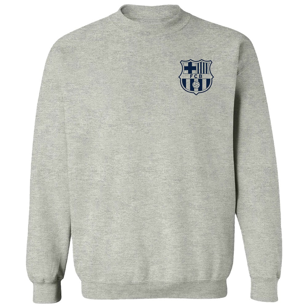 Barcelona Vive La Fete Women's Impressions Artwork Pullover Sweatshirt  on sale - Gray 