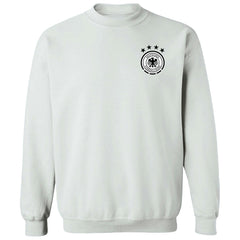 Germany National Team Vive La Fete Women's Impressions Artwork Pullover Sweatshirt  for sale - White 