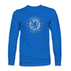 Chelsea 1863FC Color Badge Long Sleeve T-Shirt on sale - Blue 