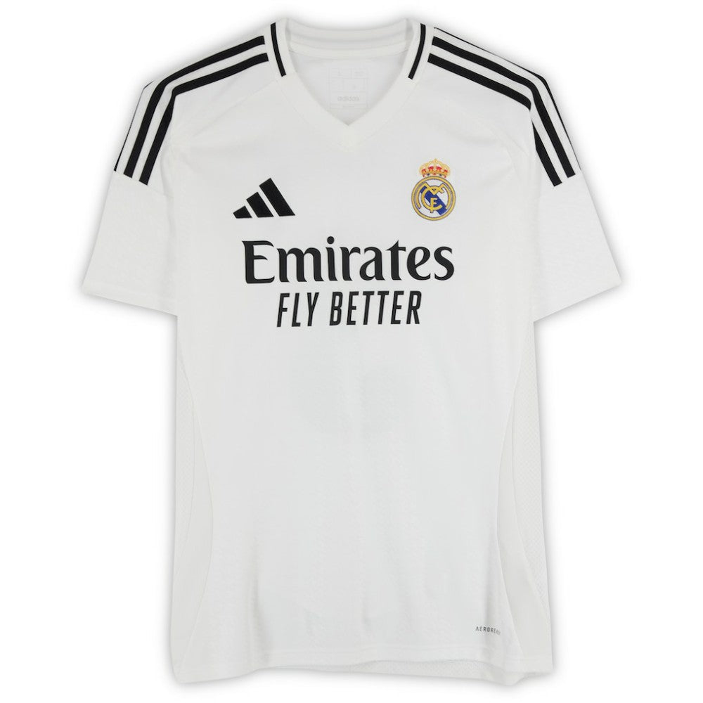 Roberto Carlos Real Madrid Autographed 2024-25 White Home Jersey Discount - BAS 