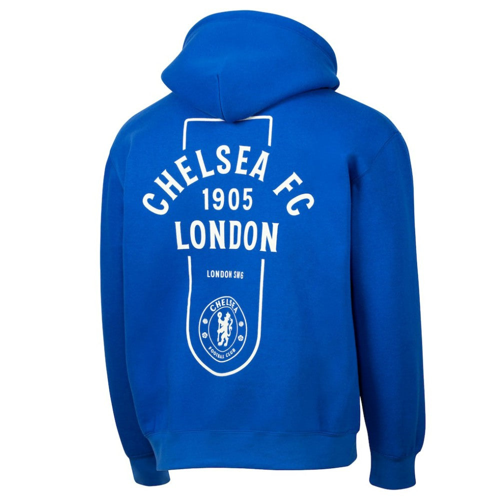 Chelsea Sport Design Sweden Streetwear Relaxed Pullover Hoodie on sale - Royal 