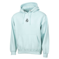 Real Madrid Sport Design Sweden Streetwear Relaxed Pullover Hoodie Discount - Light Blue 