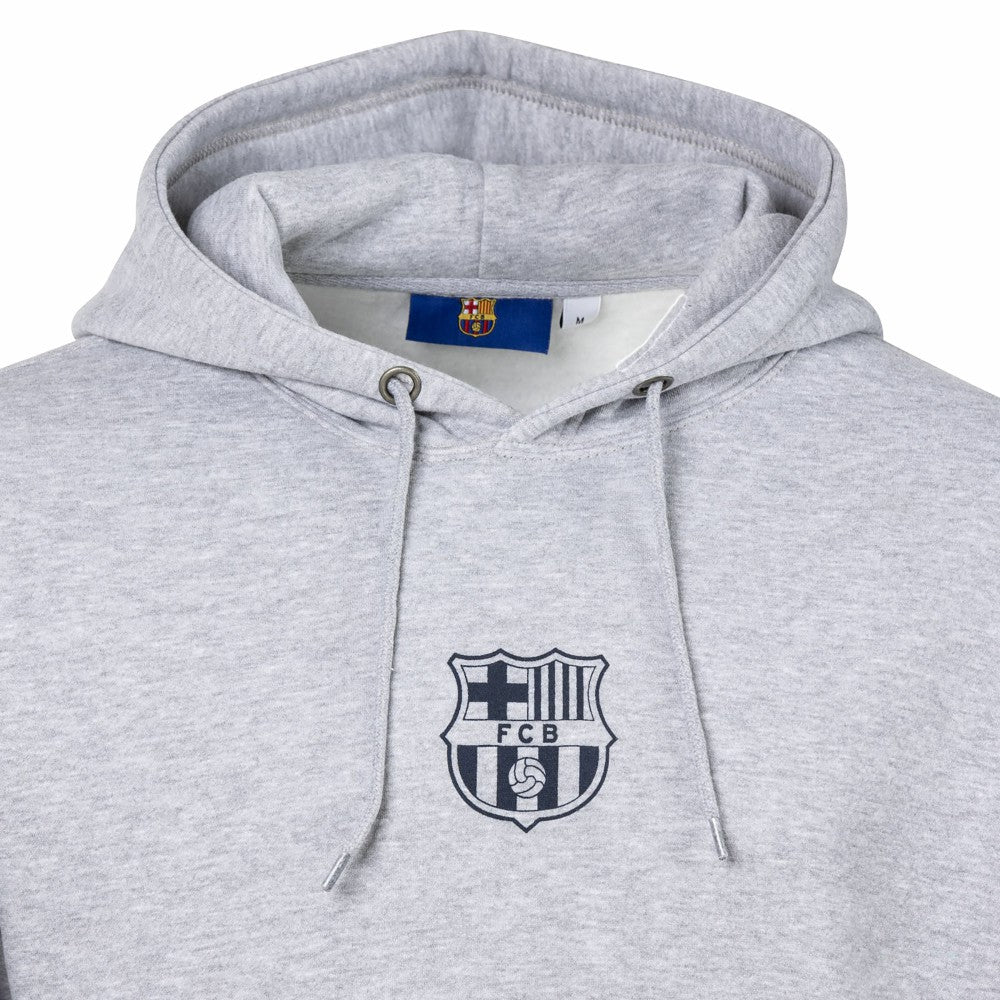 Barcelona Sport Design Sweden Youth Streetwear Relaxed Hoodie on sale - Heather Gray 