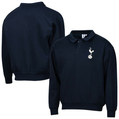 Tottenham Hotspur Sport Design Sweden Retro Relaxed Fleece Sweatshirt Sale - Navy 