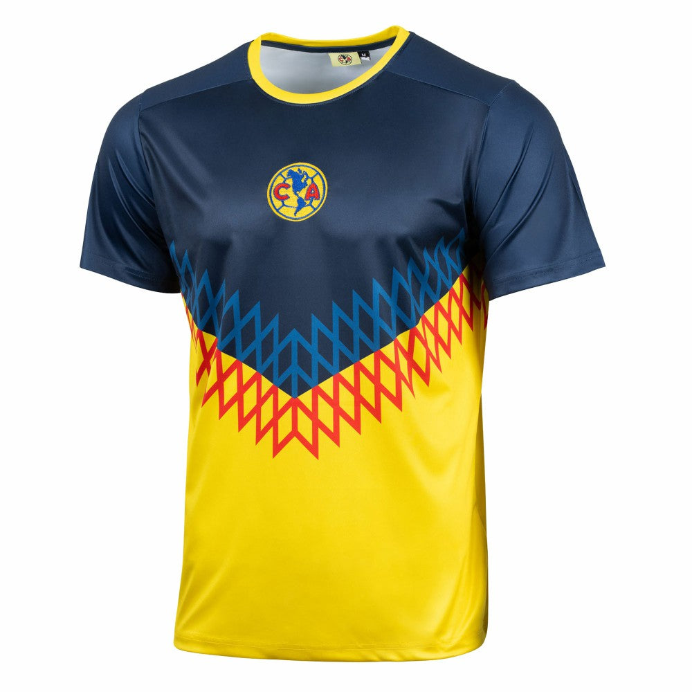 Club America Sport Design Sweden Youth Home Sideline T-Shirt Discount - Navy 