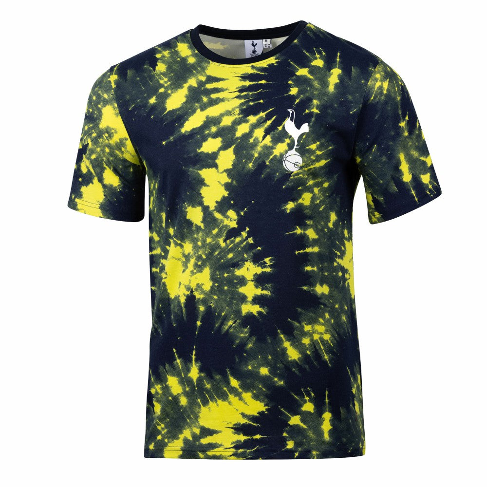 Tottenham Hotspur Sport Design Sweden Relaxed Time Out Tie-Dye T-Shirt Sale - Navy 