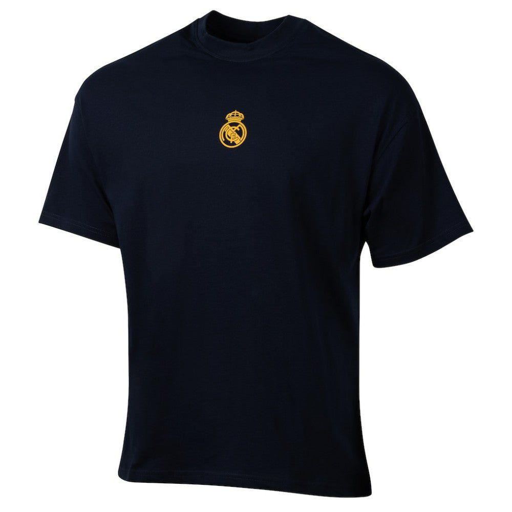 Real Madrid Sport Design Sweden Youth Game Day Graphic T-Shirt Discount - Navy 