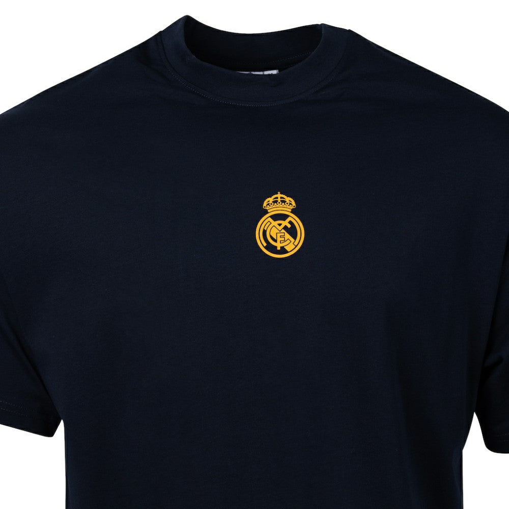 Real Madrid Sport Design Sweden Youth Game Day Graphic T-Shirt Discount - Navy 
