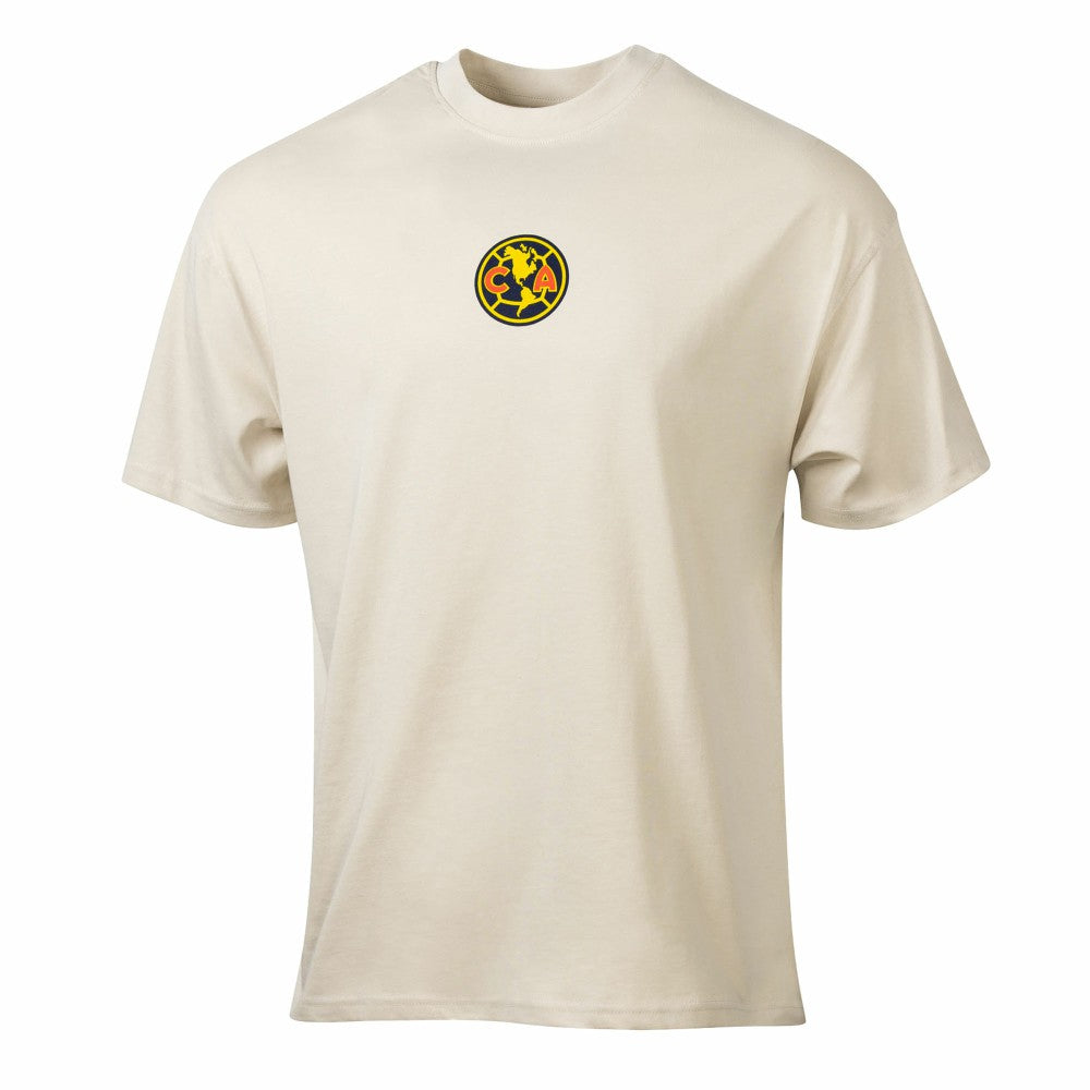 Club America Sport Design Sweden Youth Game Day Graphic T-Shirt Discount - Tan 