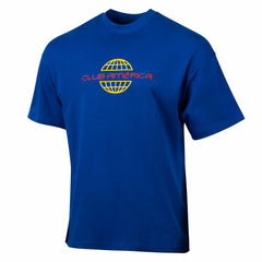 Club America Sport Design Sweden Worldwide Oversized T-Shirt Discount - Royal 