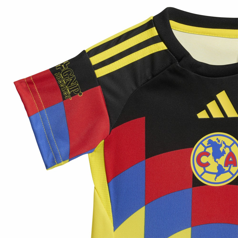 Club America Infant 2025/26 Home Kit Set Discount - Yellow 