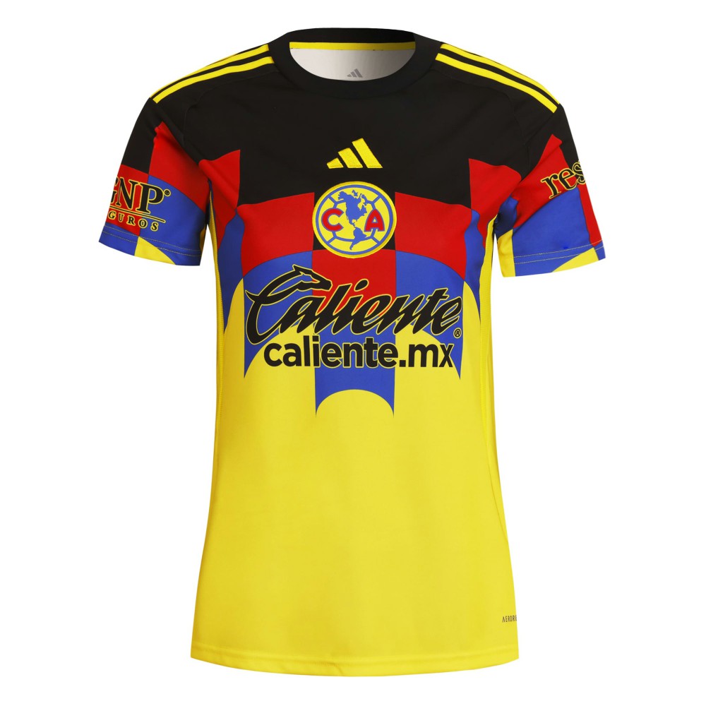 Club America Women's 2025/26 Home Replica Jersey Discount - Yellow 