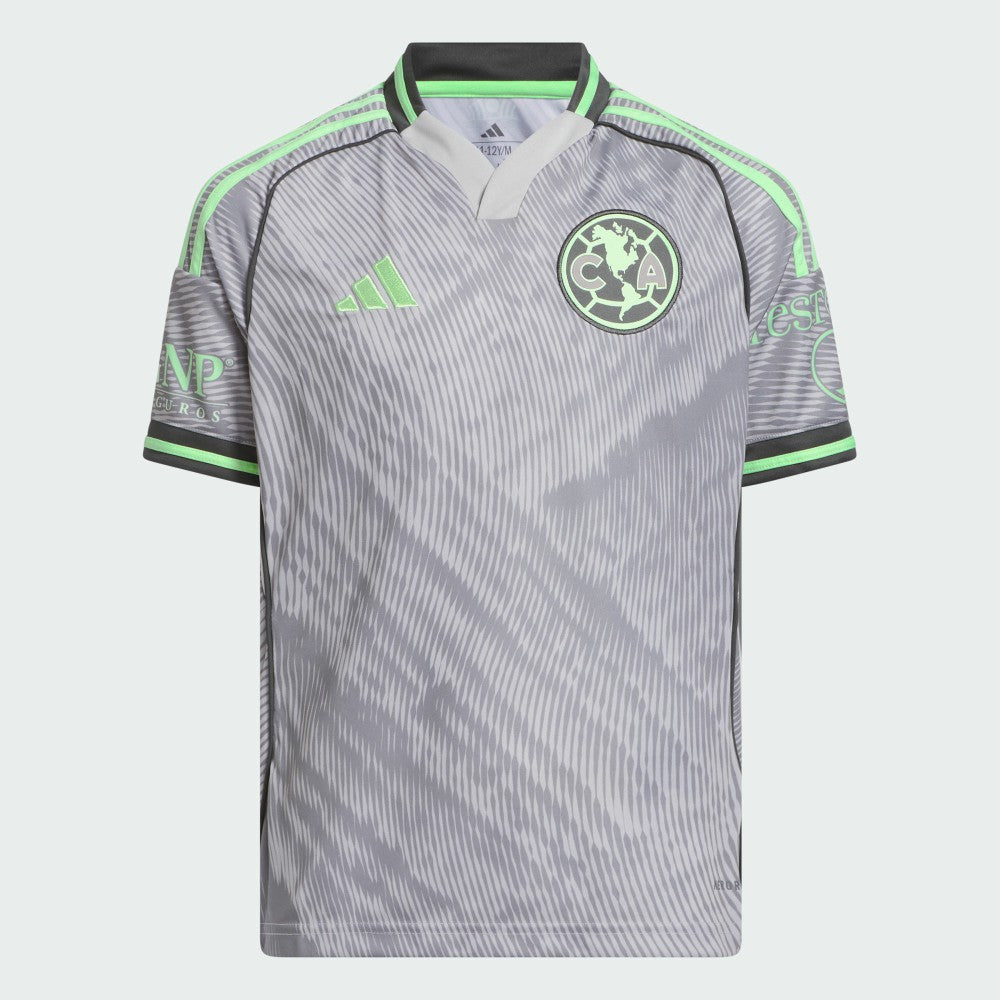 Club America Youth 2025 Third Replica Jersey Discount - Gray 