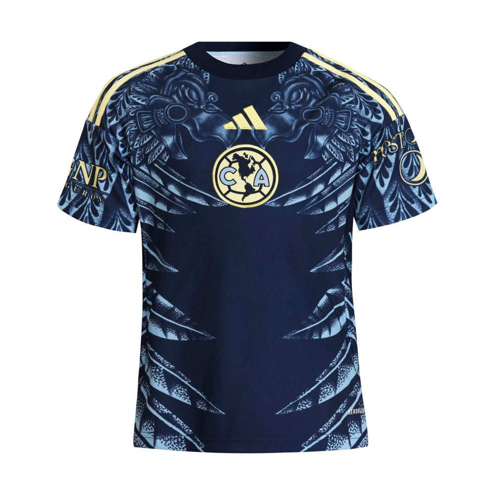 Club America Youth 2025/26 Away Replica Jersey Discount - Navy 
