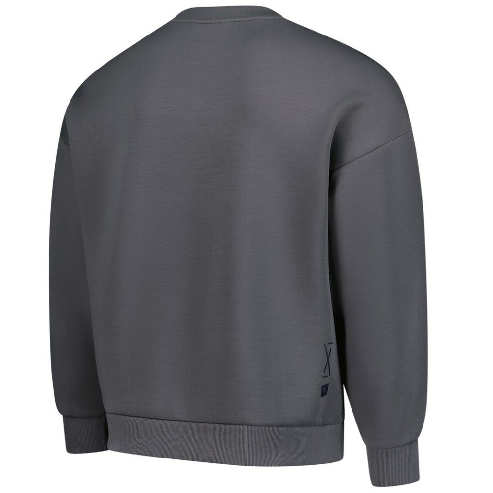USMNT Levelwear Luxe Signature Lineage Tri-Blend Pullover Sweatshirt on sale - Gray 