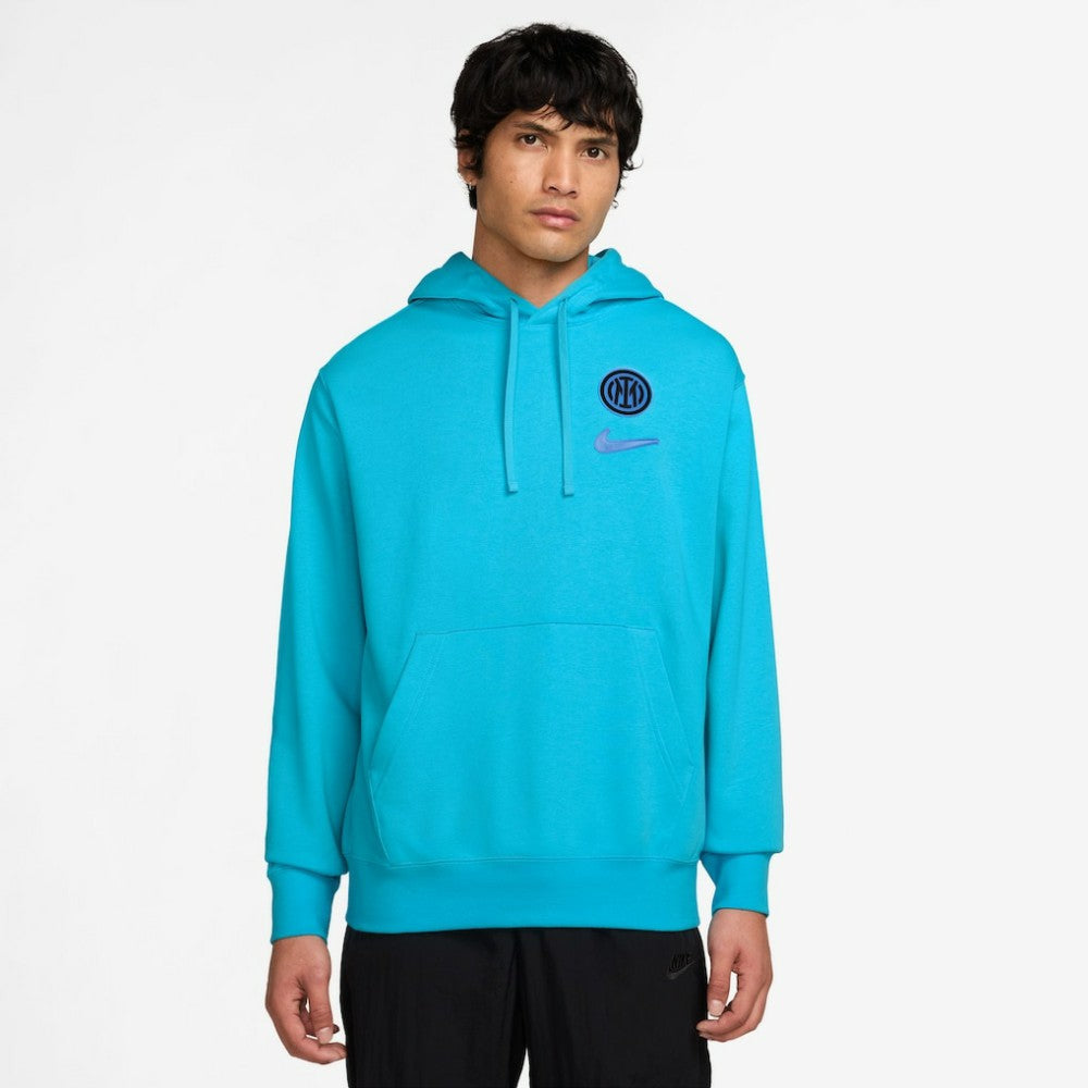 Inter Milan Club Pullover Hoodie Discount - Blue 