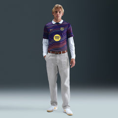 Barcelona Home 2025/26 Academy Pro Pre-Match Top on sale - Navy 