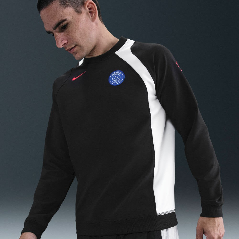 Paris Saint-Germain Third 2025/26 T90 Pullover Sweatshirt on sale - Black 
