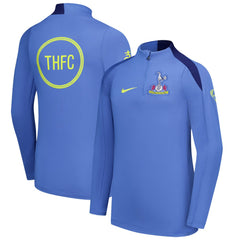 Tottenham Hotspur Youth 2025/26 Strike Drill Quarter-Zip Dri-FIT Long Sleeve Top Sale - Blue 