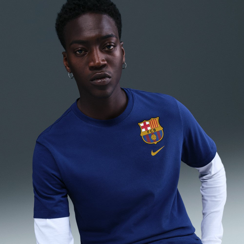 Barcelona Crest T-Shirt on sale - Royal 